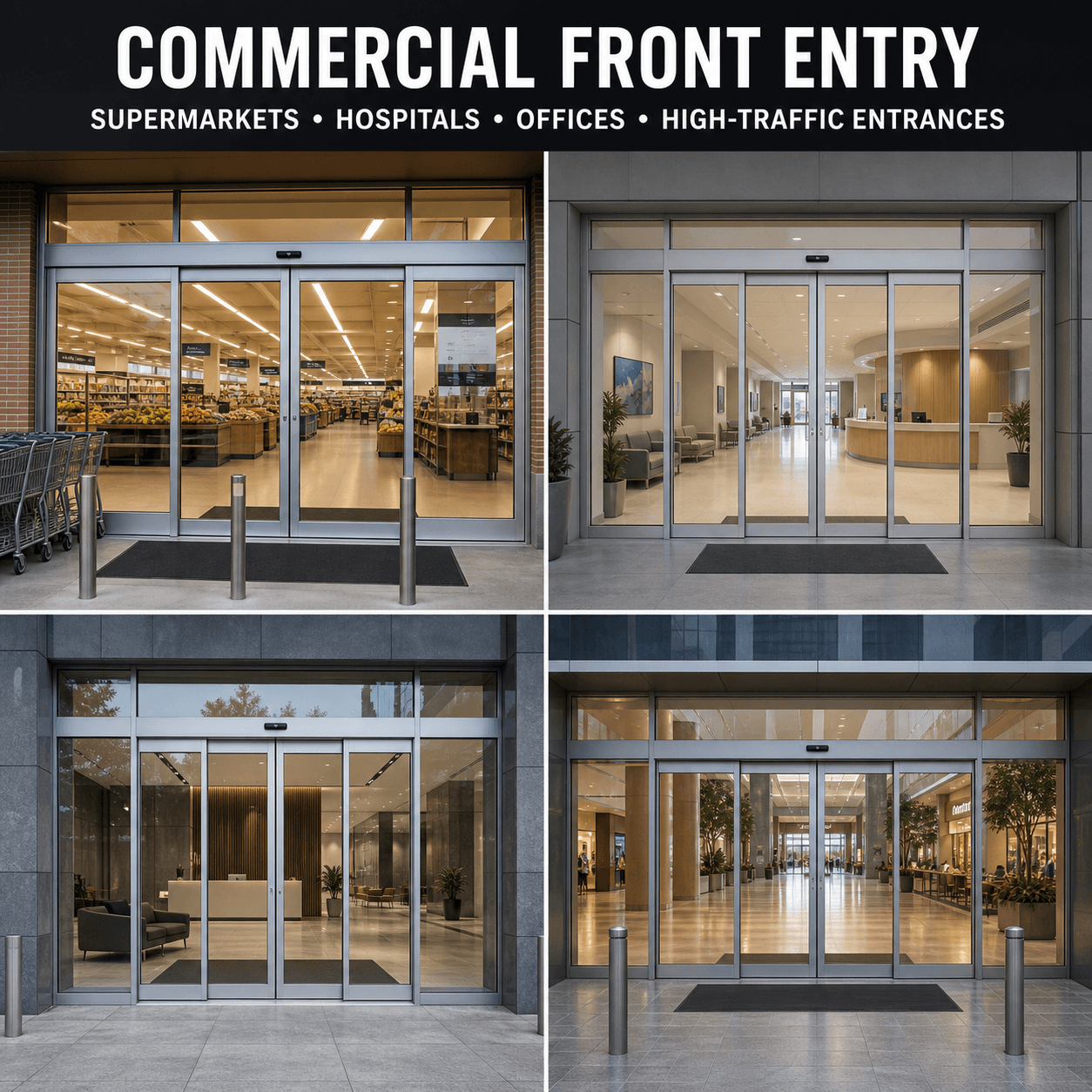 Auto Aluminum Sliding Door — Thumbnail 5