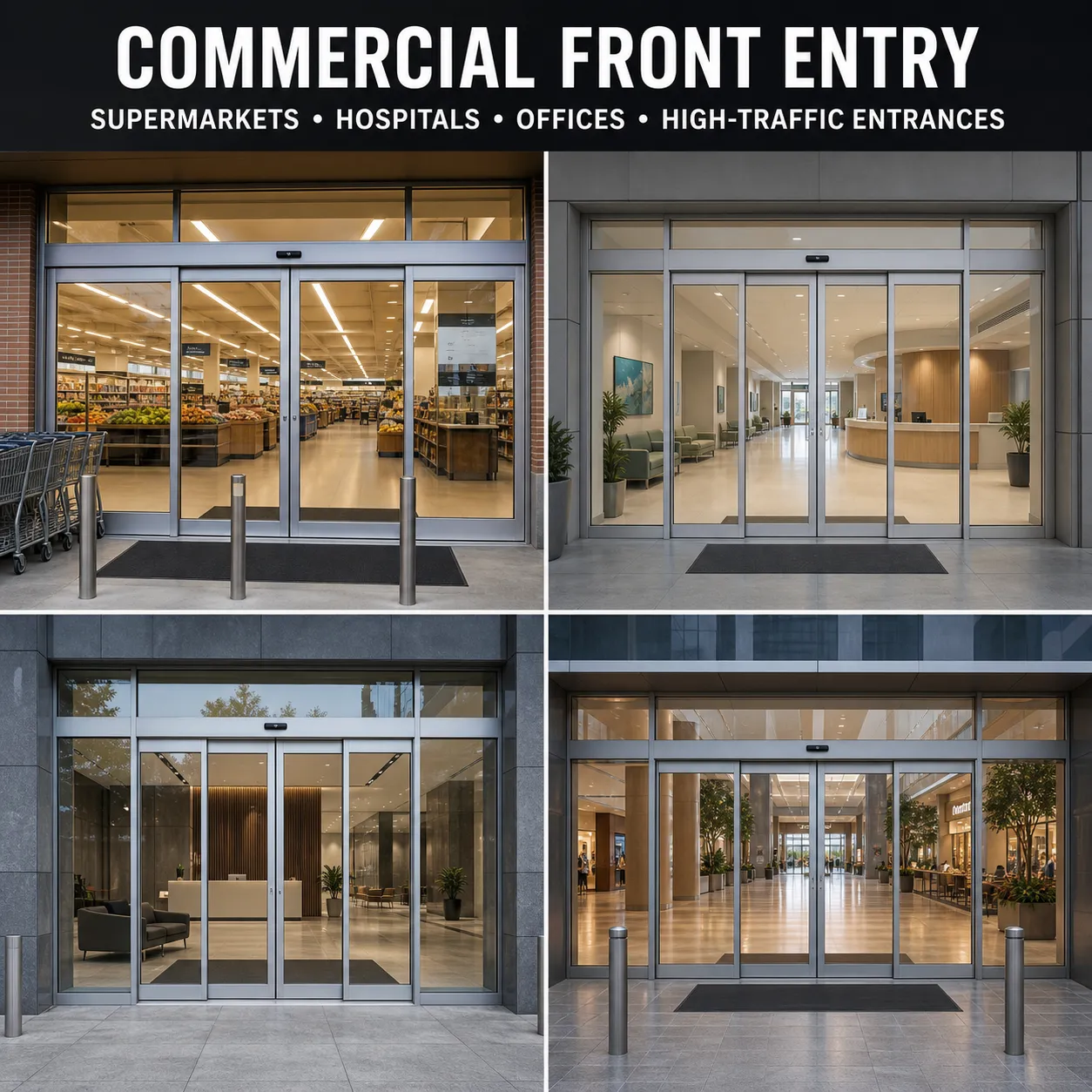 Auto Aluminum Sliding Door — Thumbnail 5