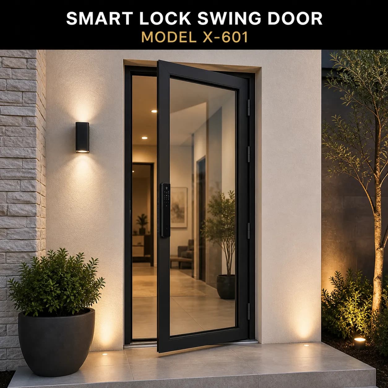 Smart Lock Swing Door