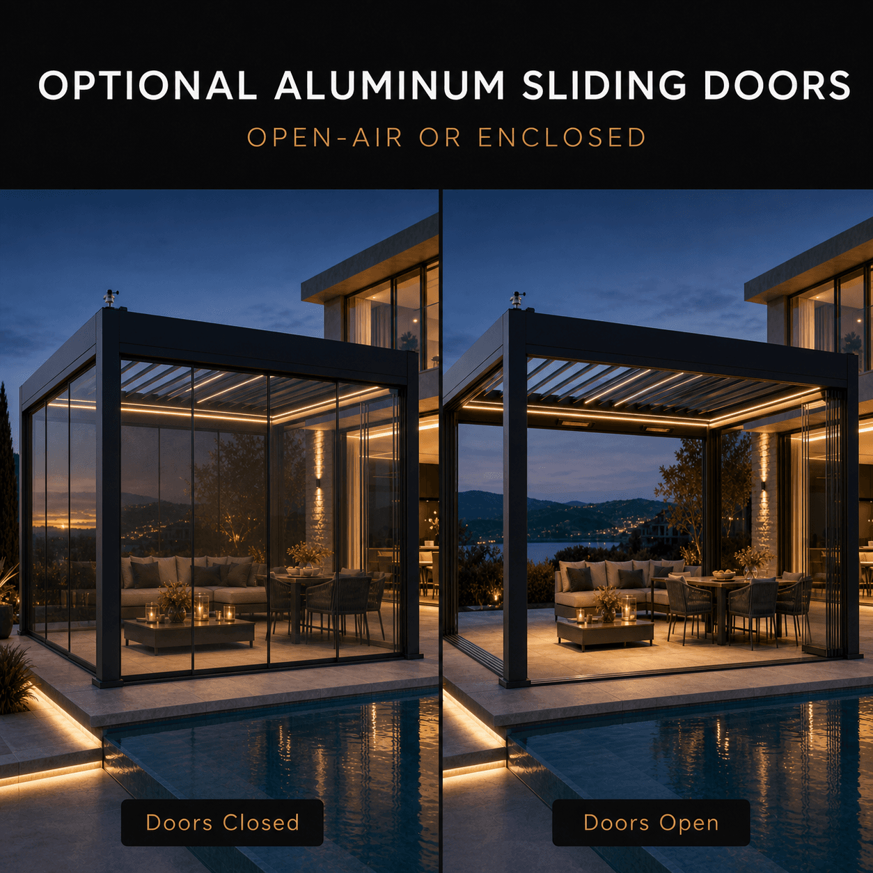 Premium Motorized Pergola — Thumbnail 5
