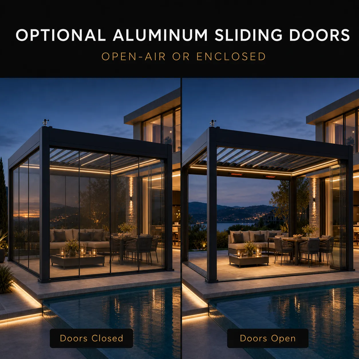 Premium Motorized Pergola — Thumbnail 5