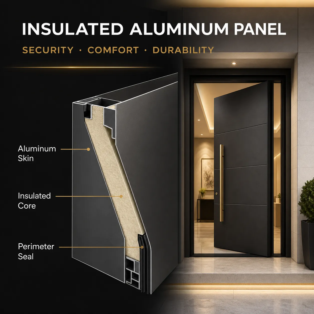 Aluminum Entry Door — Thumbnail 3