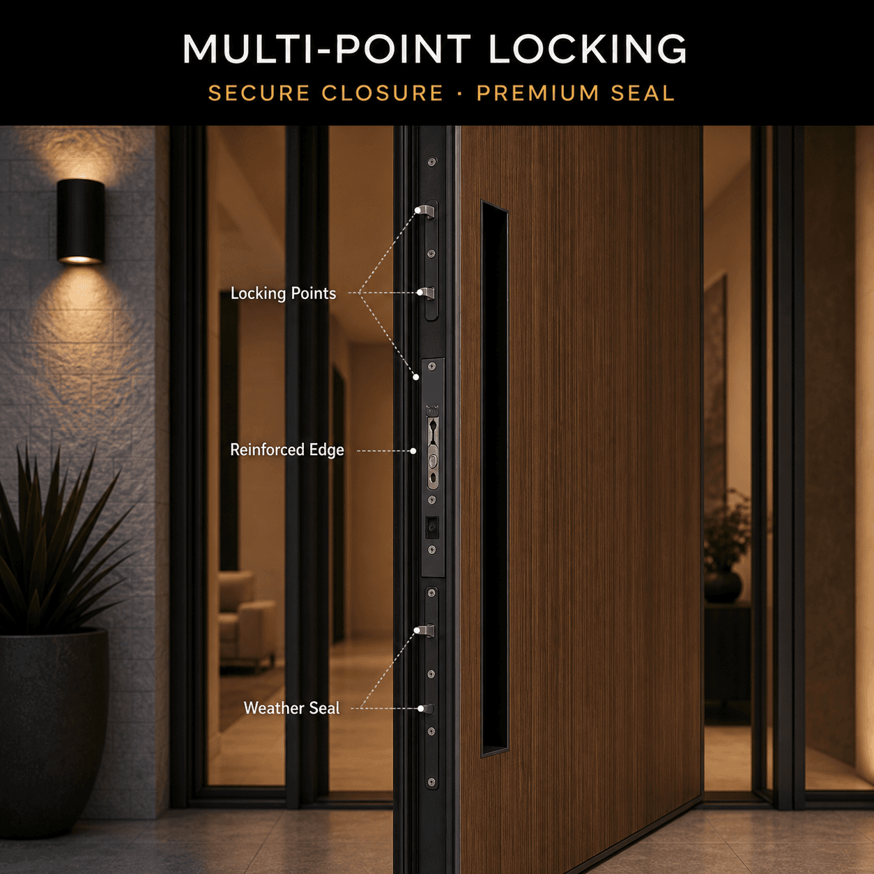 Aluminum Entry Door — Thumbnail 4