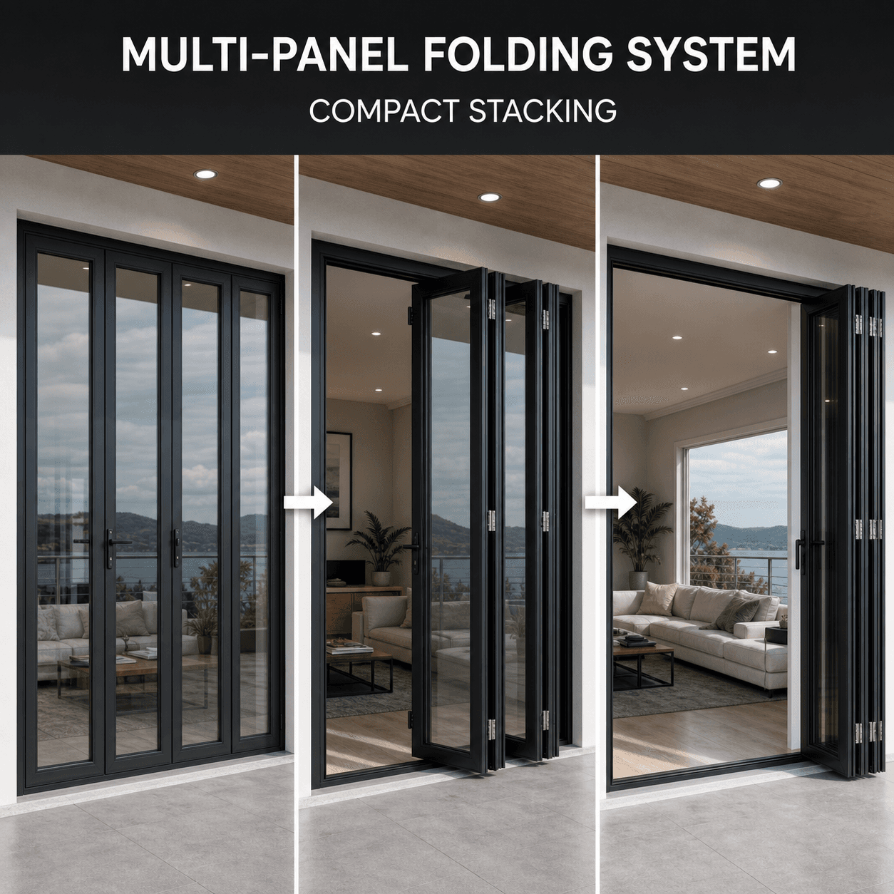 Aluminum Folding Door — Thumbnail 2