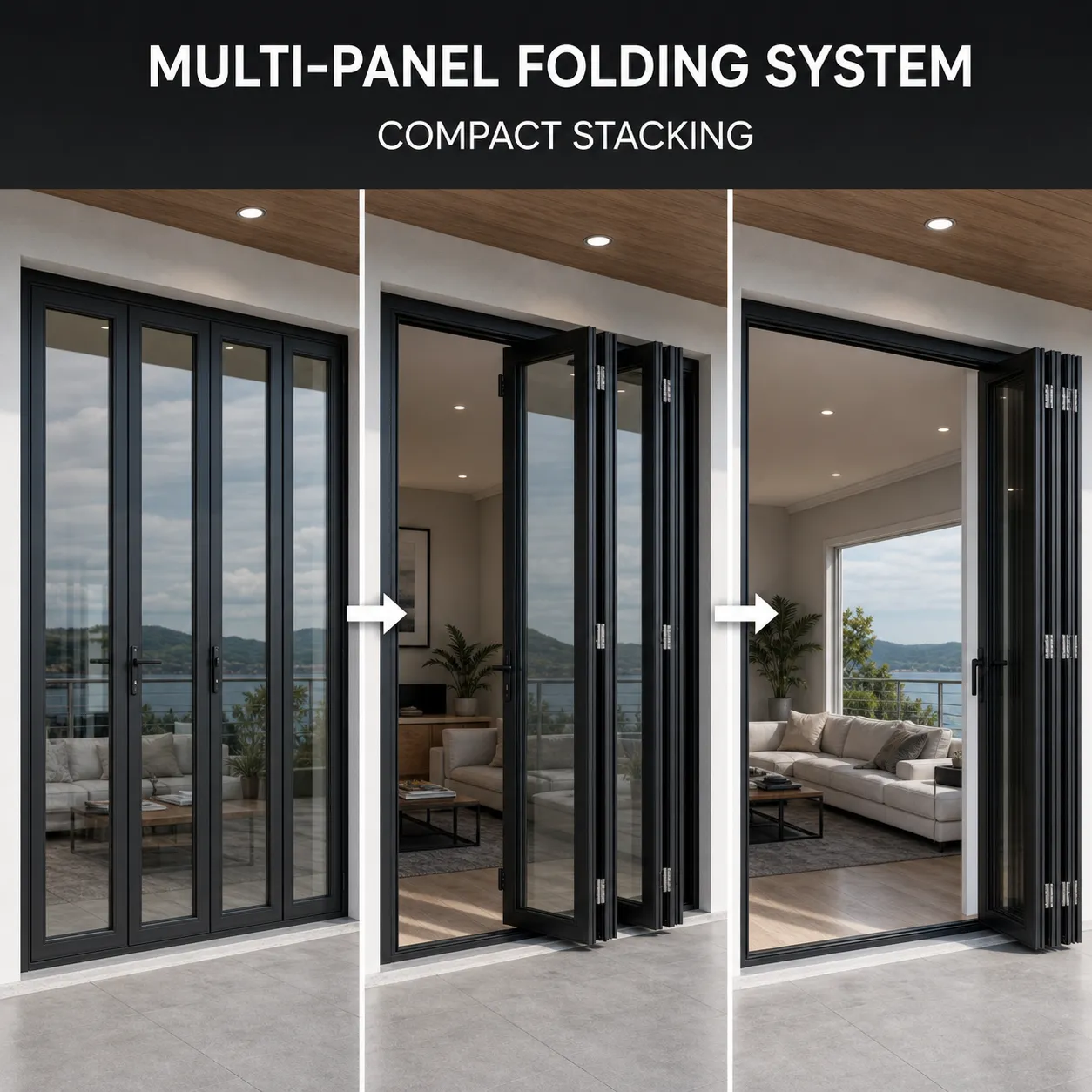 Aluminum Folding Door — Thumbnail 2