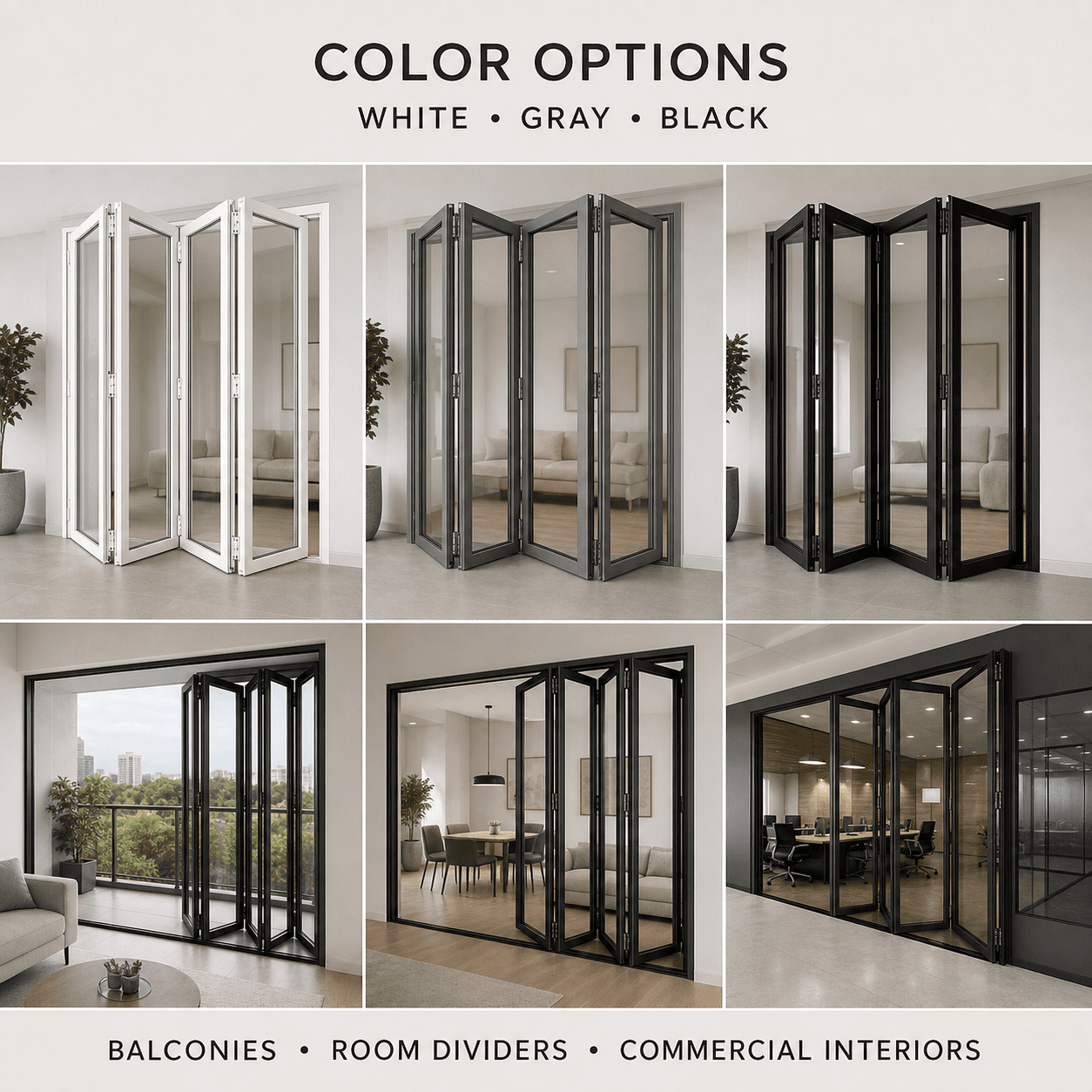 Aluminum Folding Door — Thumbnail 5
