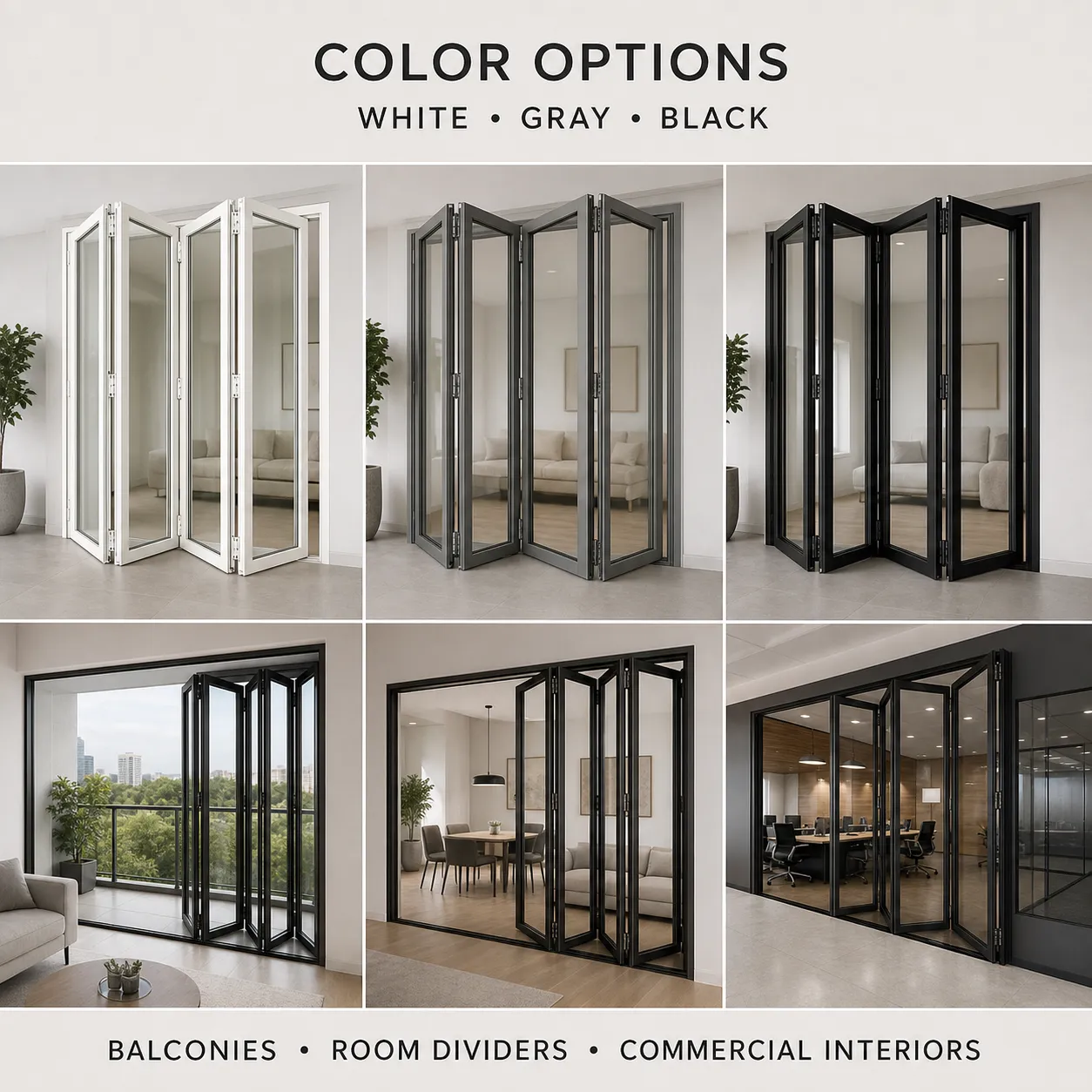 Aluminum Folding Door — Thumbnail 5