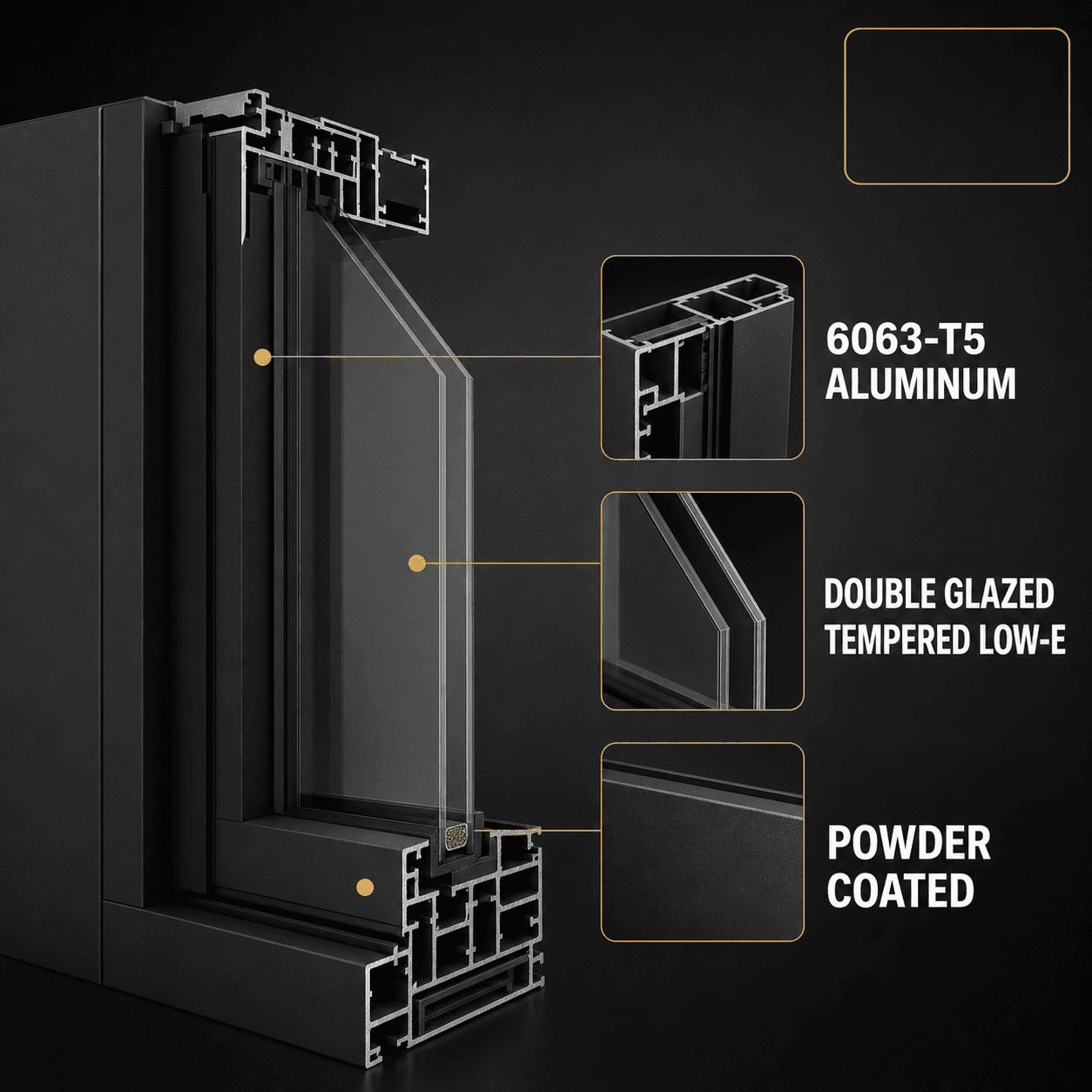 Aluminum Sliding Door — Thumbnail 3