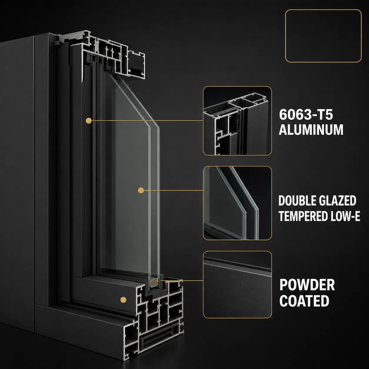 Aluminum Sliding Door — Thumbnail 3