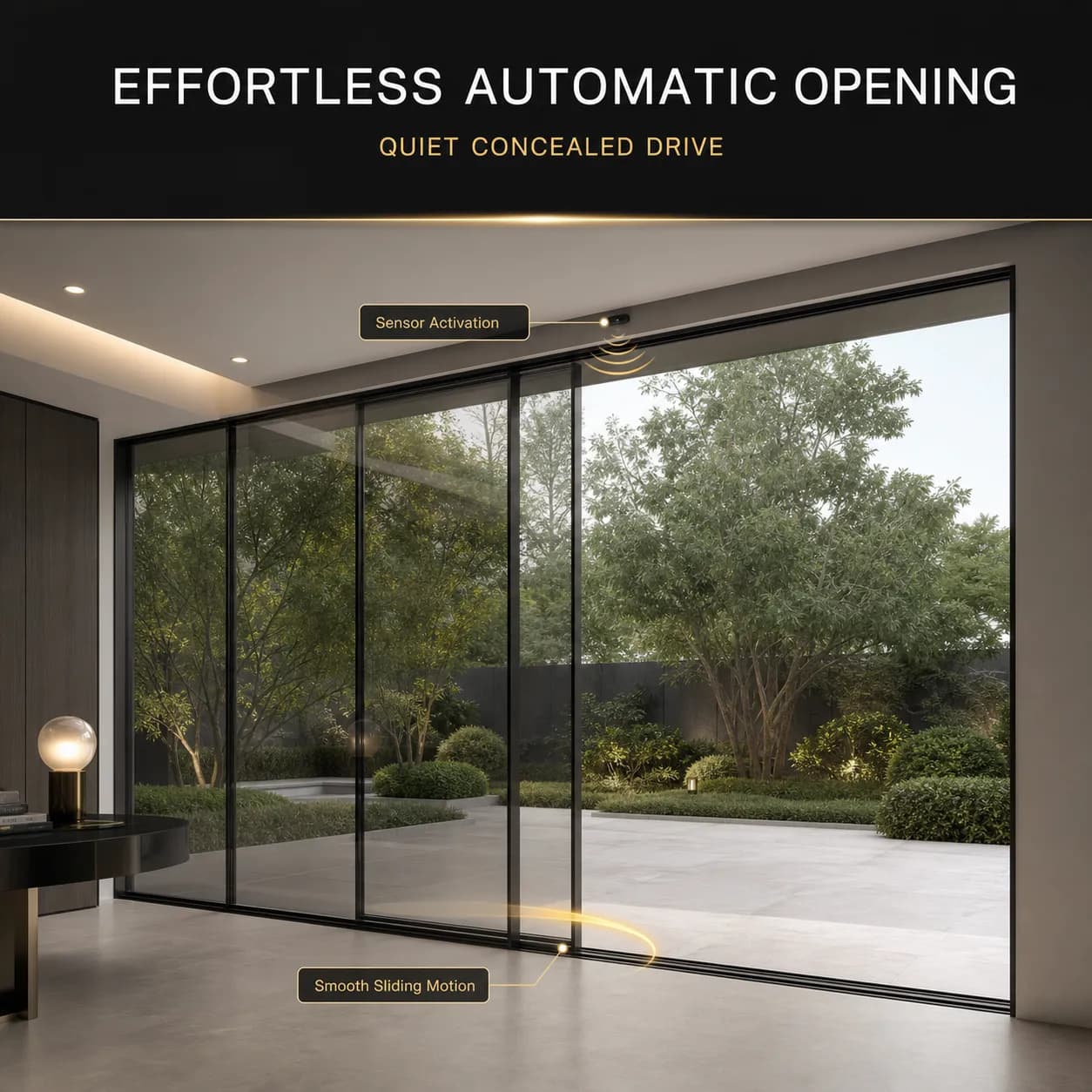 Auto Aluminum Sliding Door — Thumbnail 3