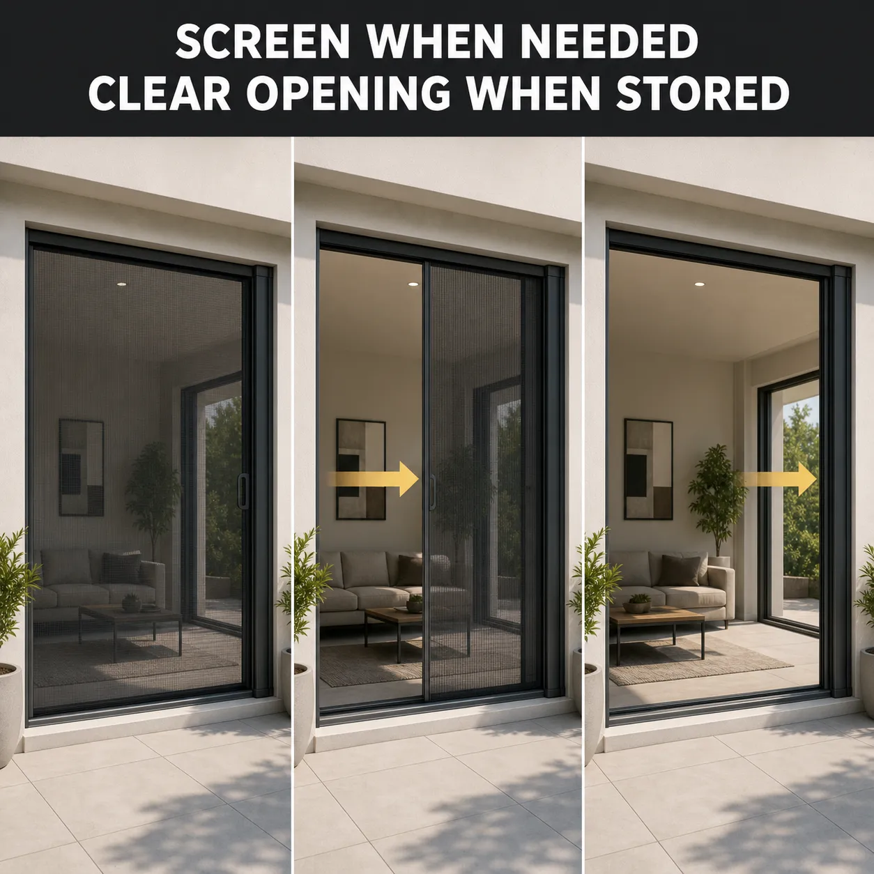 Retractable Screen Door — Thumbnail 2