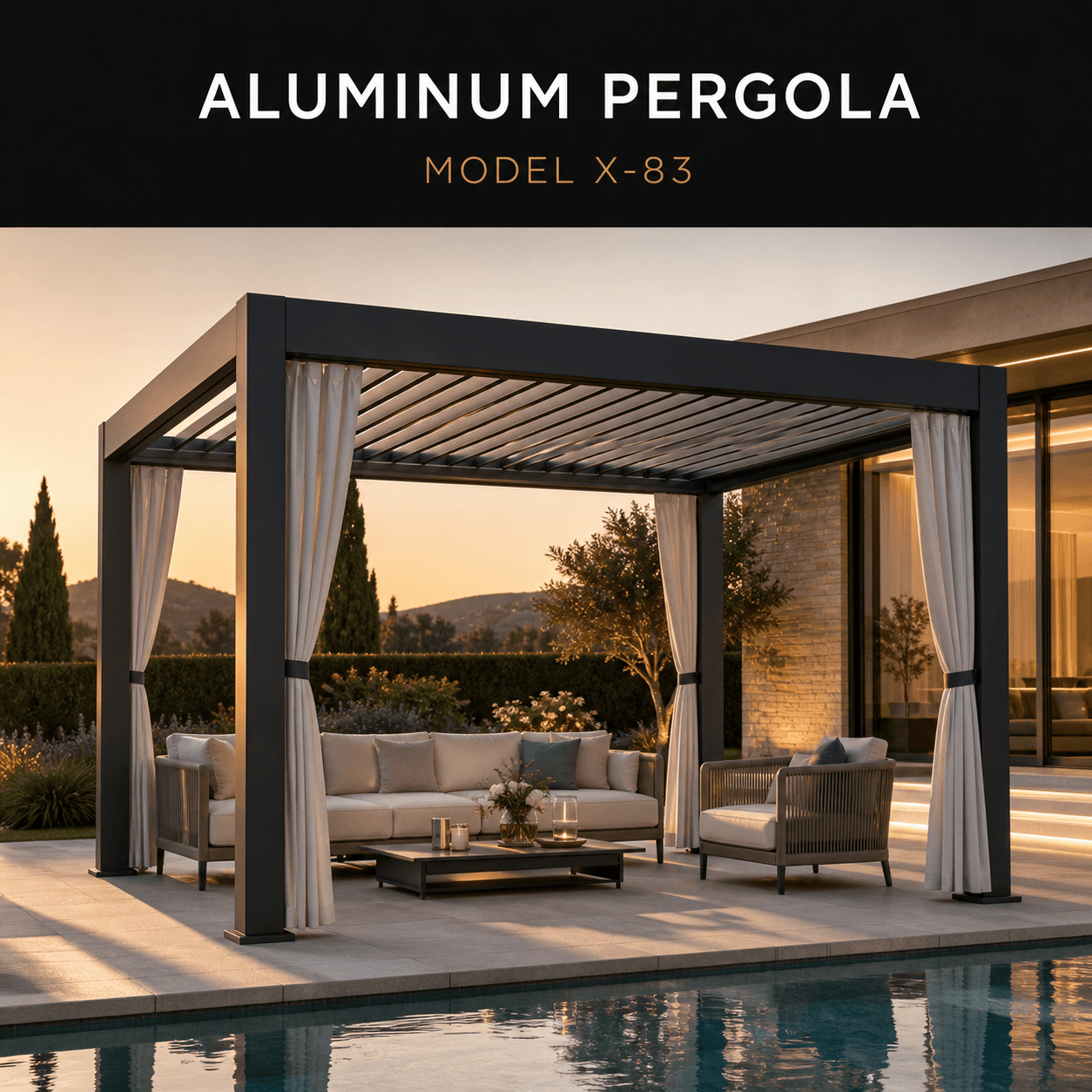 Aluminum Pergola