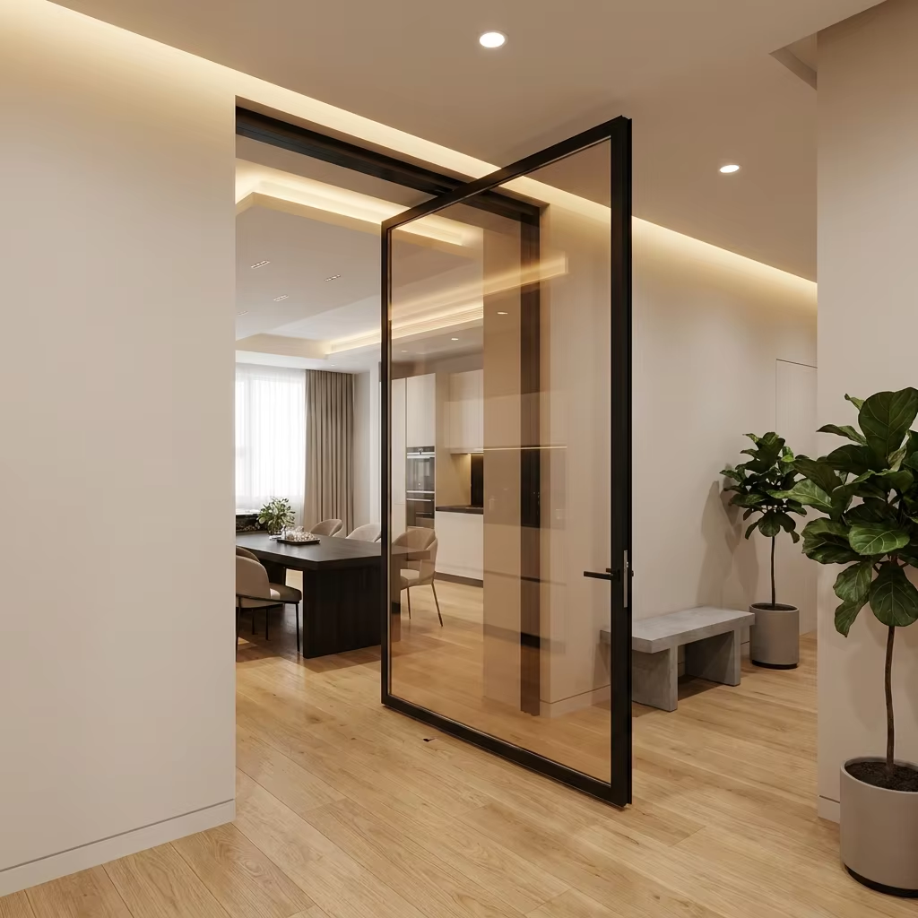 Aluminum Pivot Door