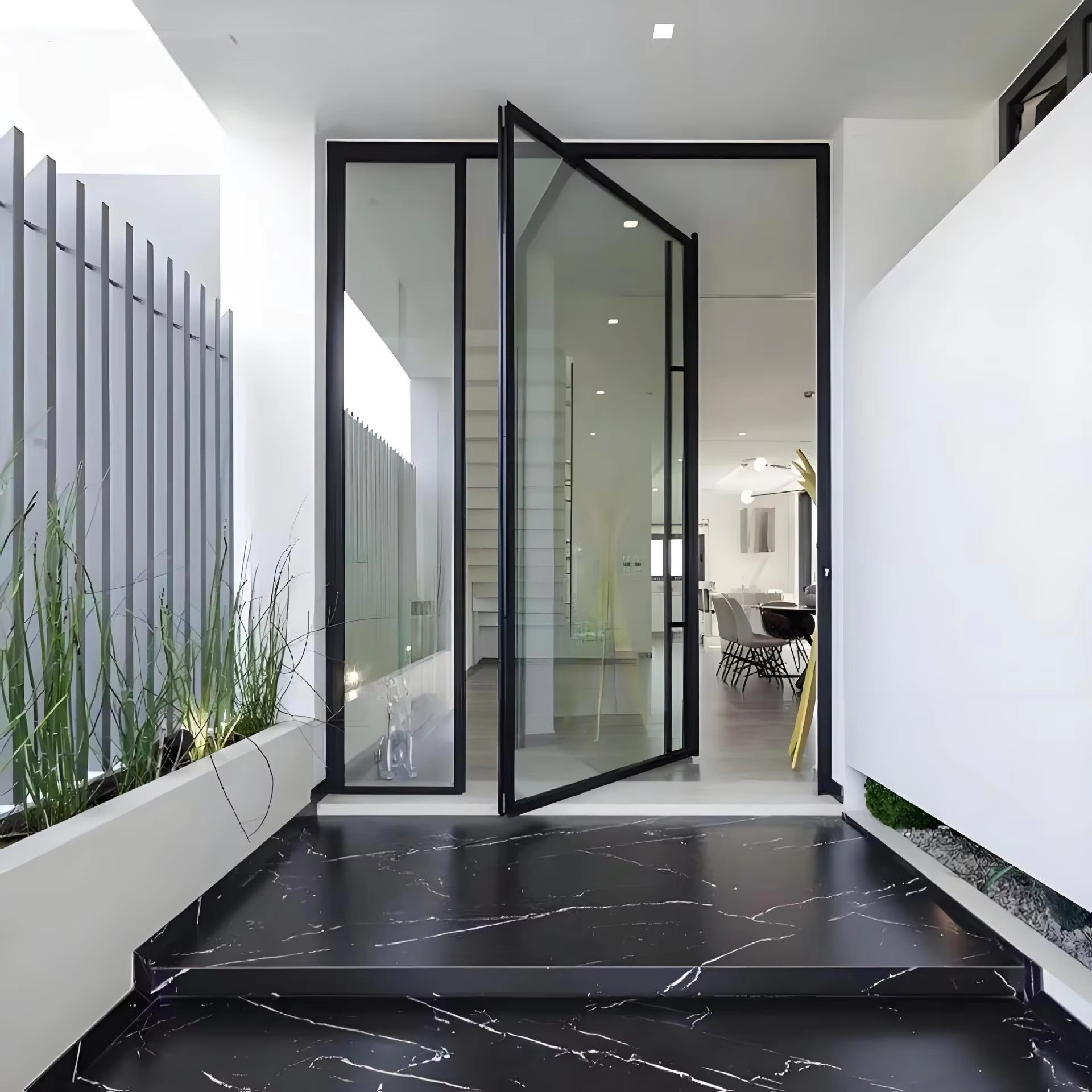Aluminum Pivot Door — Thumbnail 4
