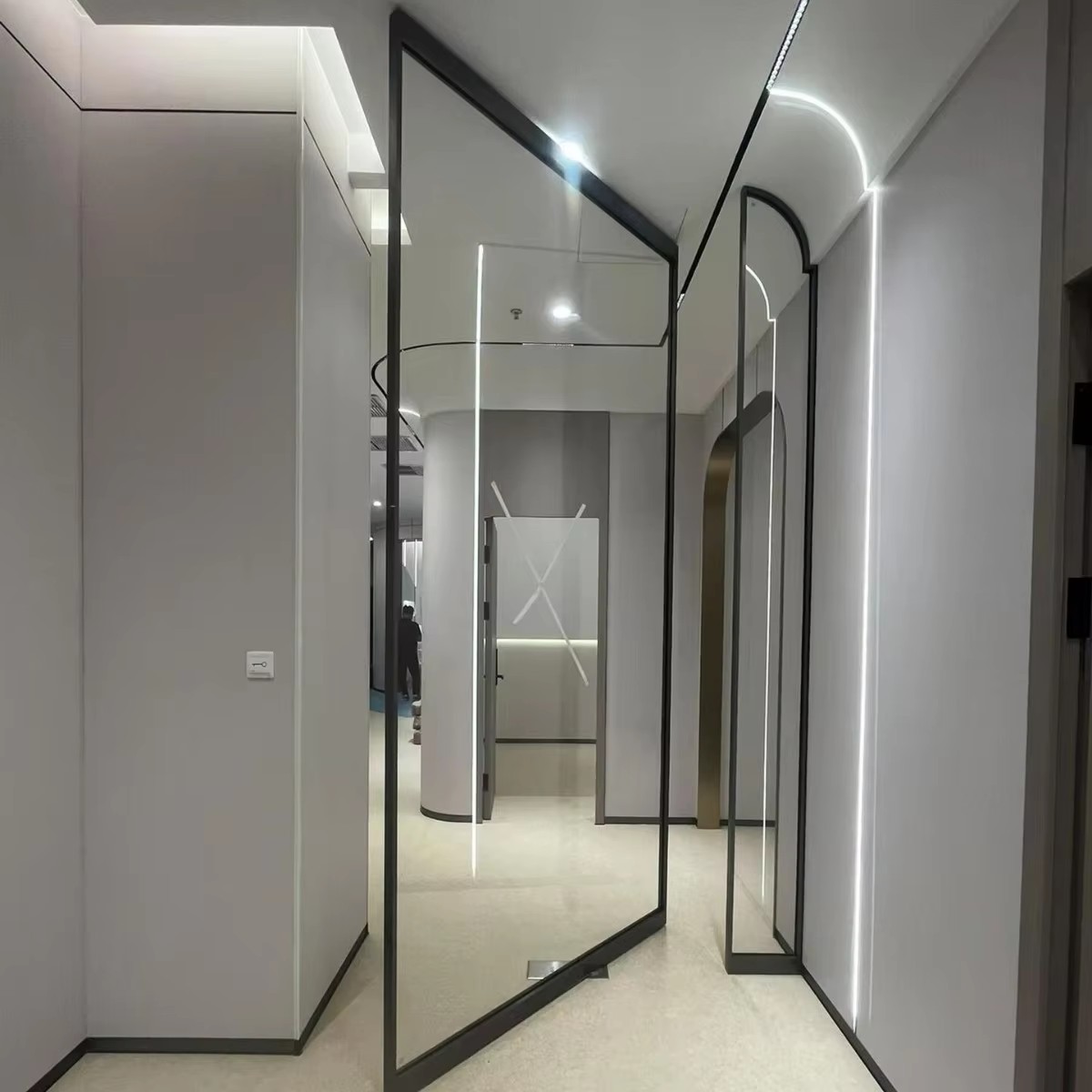 Aluminum Pivot Door — Thumbnail 5